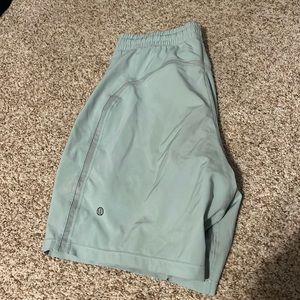 LuluLemon Teal shorts, Medium, 5 inch inseams